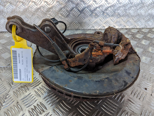 HONDA CRV - Driver Front RF OS Hub Stub 02-07