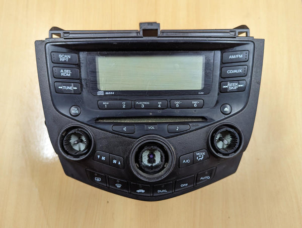 HONDA ACCORD - Radio/CD/Stereo Head Unit 03-08