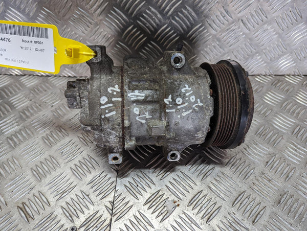 HYUNDAI I10 2012 AC Air Con Compressor 1.2 Petrol 11-14