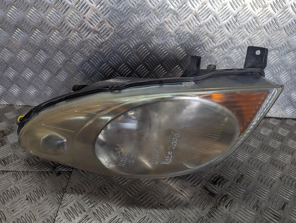 NISSAN NOTE - Driver OS RF Headlight R Headlamp 04-08