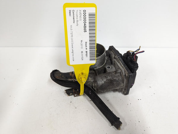 TOYOTA AVENSIS - Throttle Body 2.0 Diesel 09-15