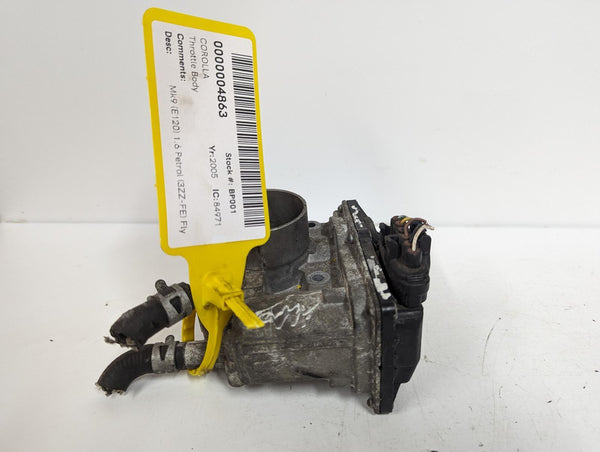 TOYOTA COROLLA - Throttle Body 1.6 Petrol 04-07