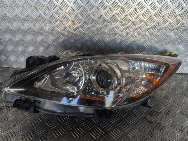 MAZDA 3 - Passenger NS LF Headlight L Headlamp 09-14